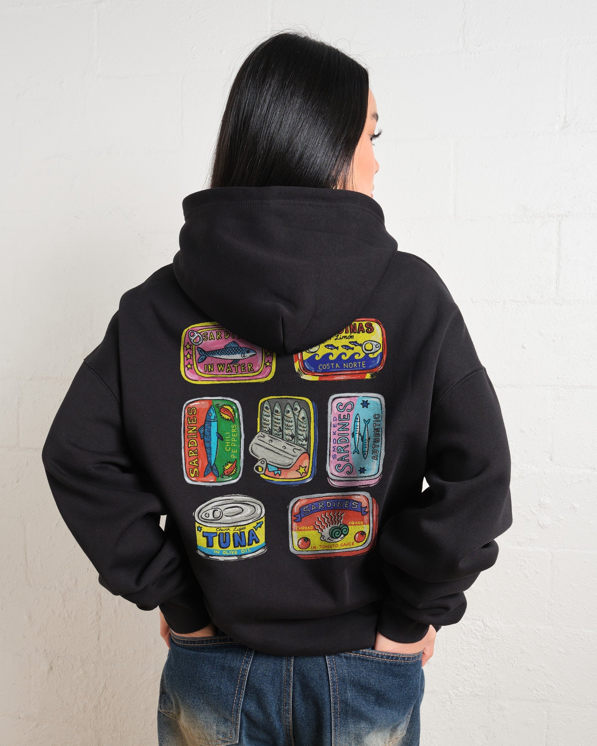 Canned Goods Hoodie - Premium Unisex Graphic Hoodie 340 GSM Cotton Blend