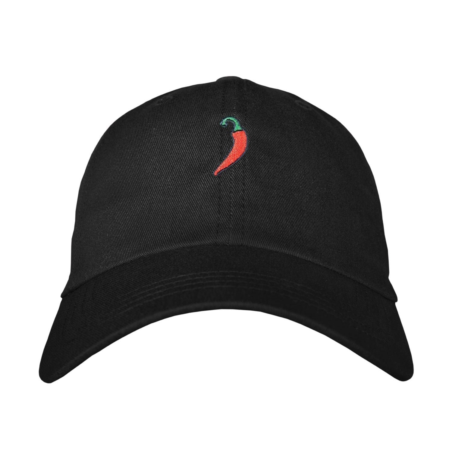 Chili Pepper Dad Hat - Embroidered USA Made Cotton Twill Unstructured Adjustable