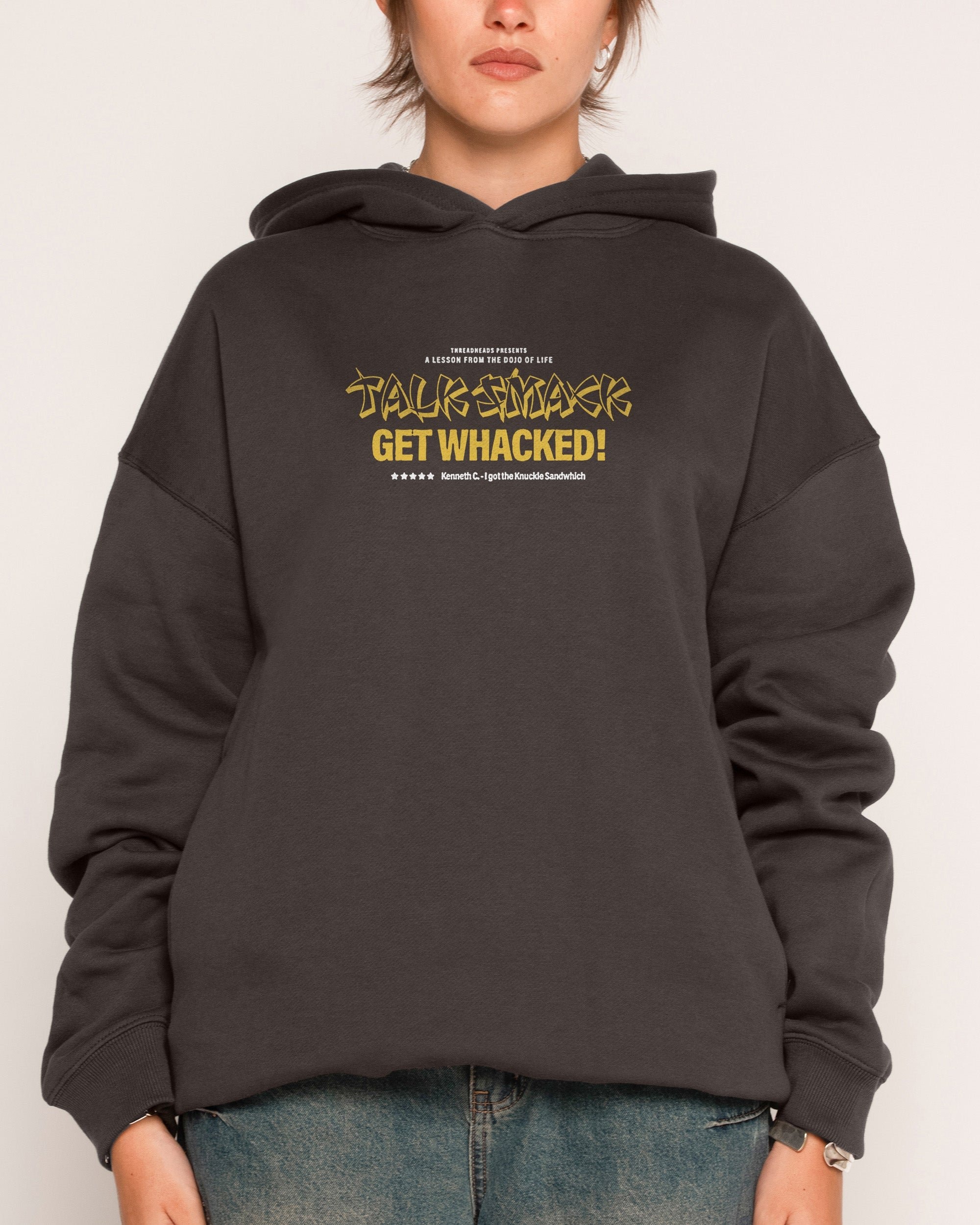 Talk Smack Hoodie - Premium Unisex Graphic Hoodie 340 GSM Cotton Blend
