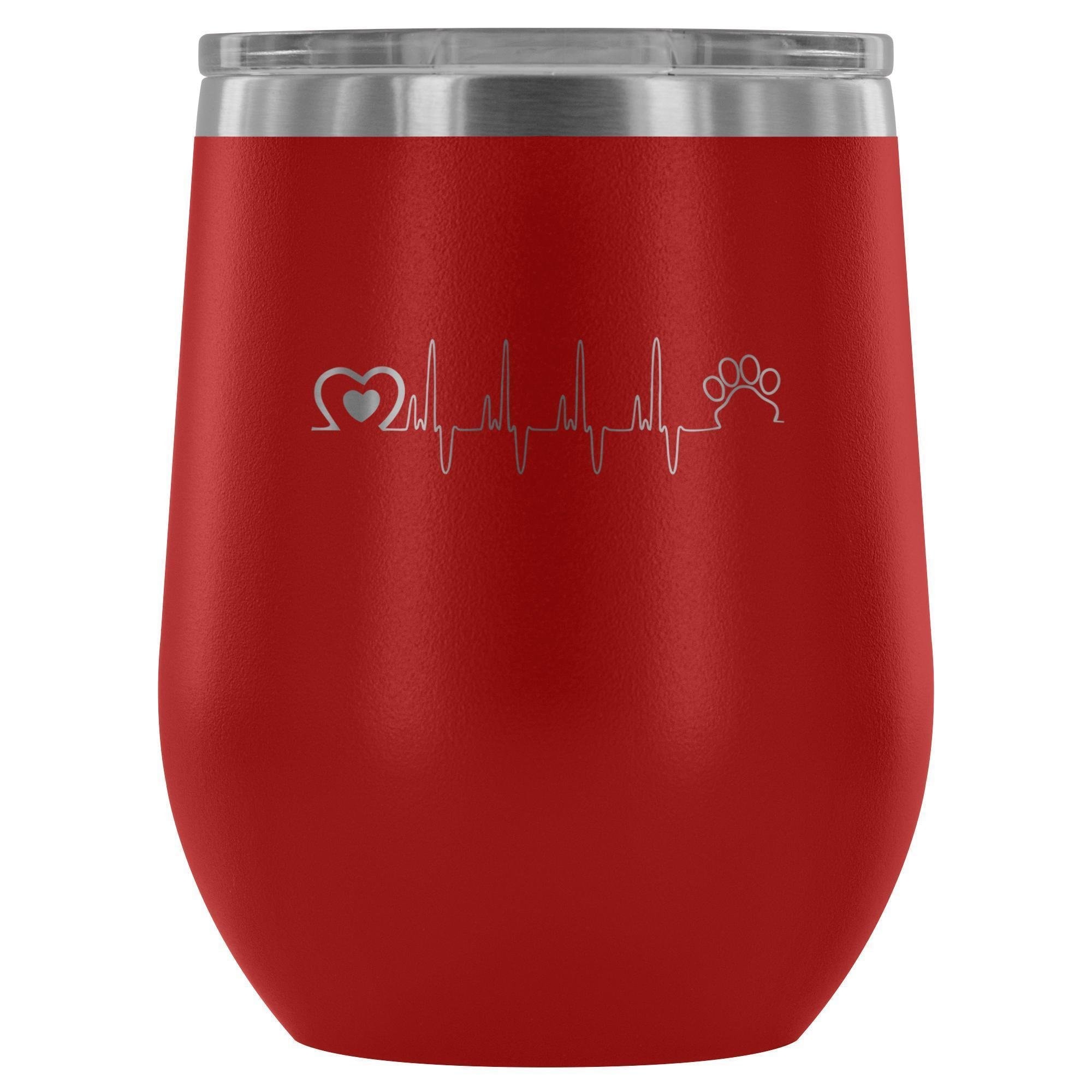 Animal Love Beat 12oz Stainless Steel Wine Tumbler