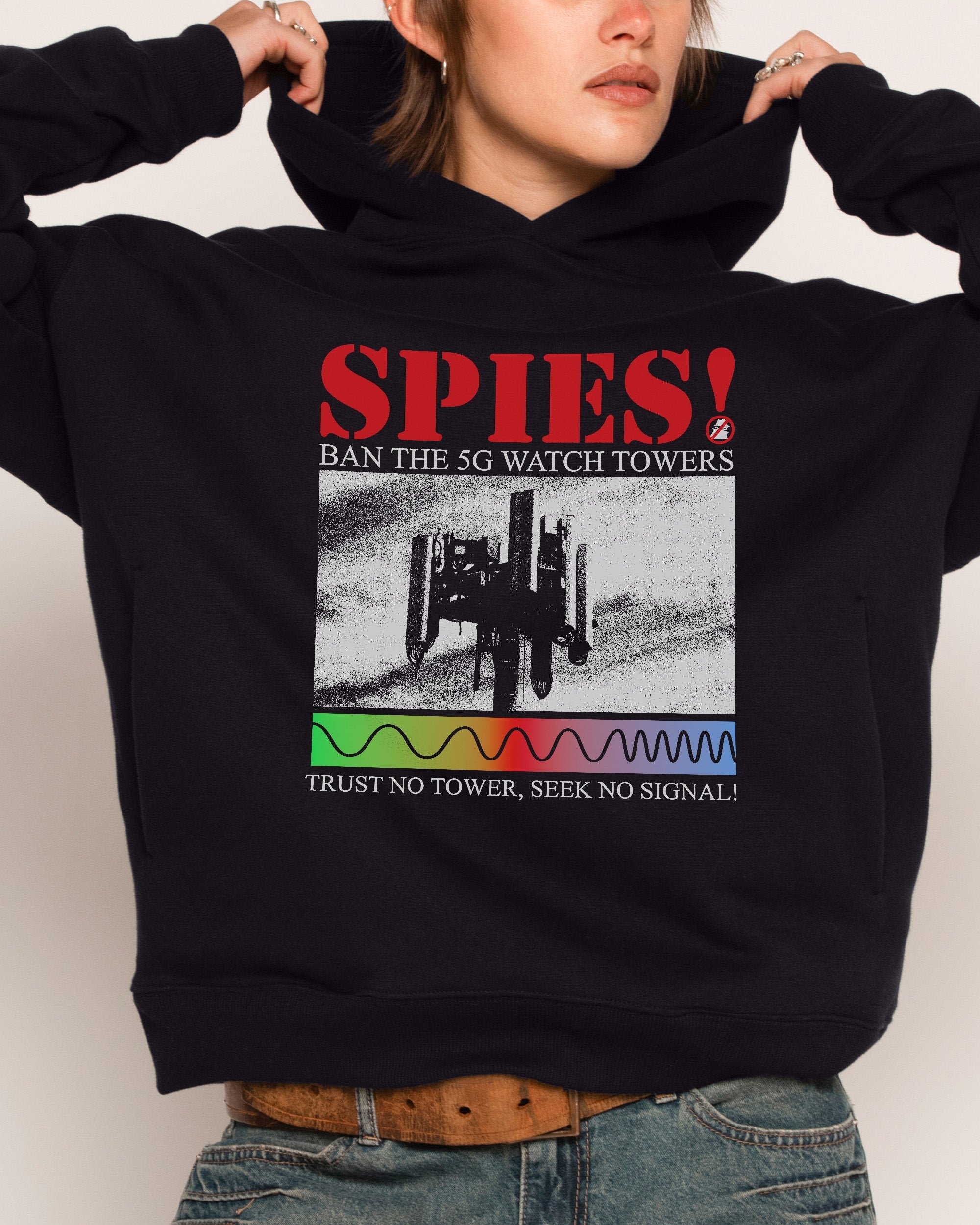 Seek No Signal Hoodie - Threadheads Premium Unisex Graphic Hoodie