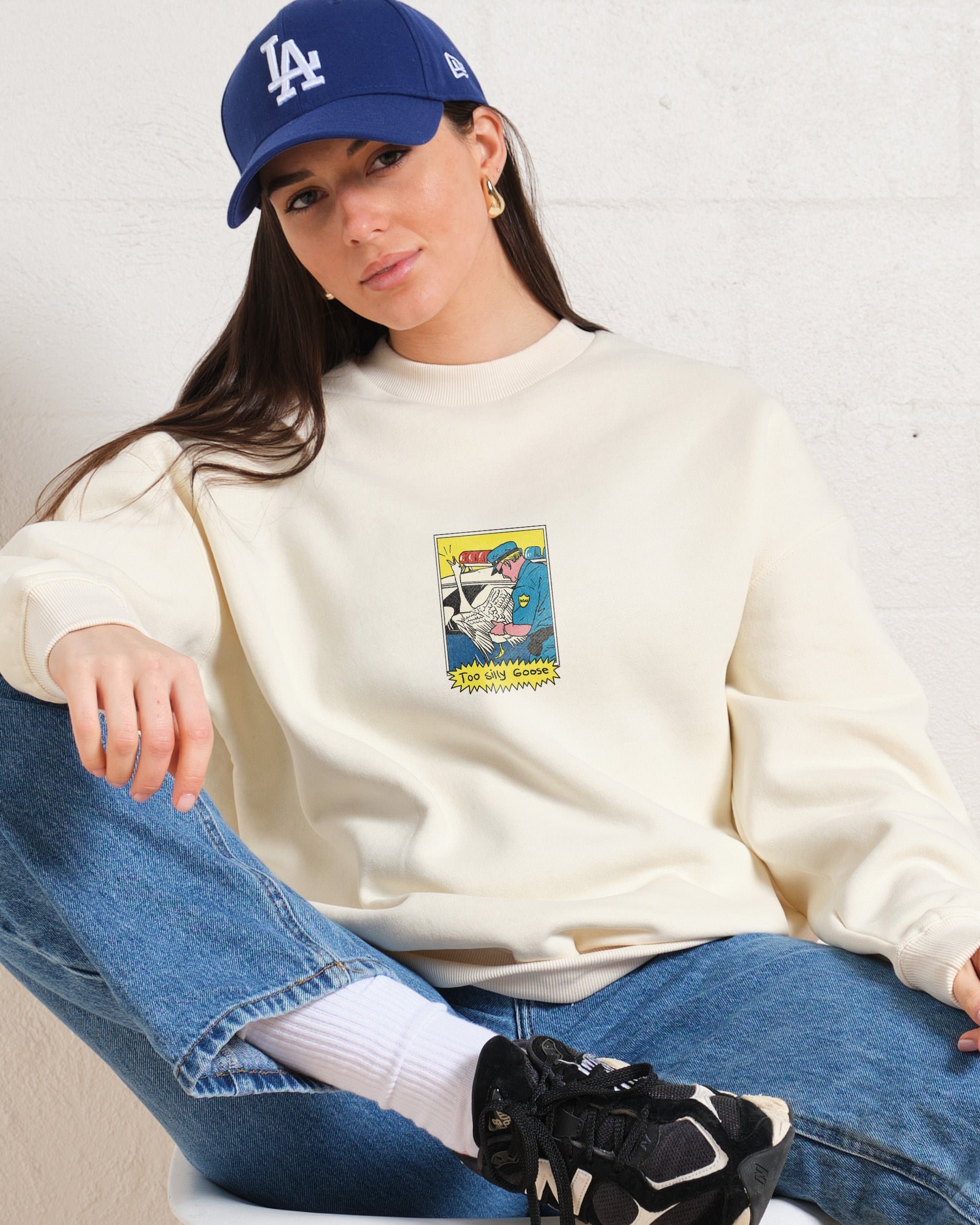Too Silly Goose Sweatshirt - Threadheads Premium Unisex Graphic Sweatshirt