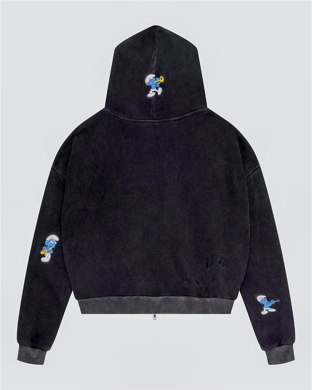 Smurf Ensemble Hoodie - Premium Unisex Zip Hoodie 100% Cotton