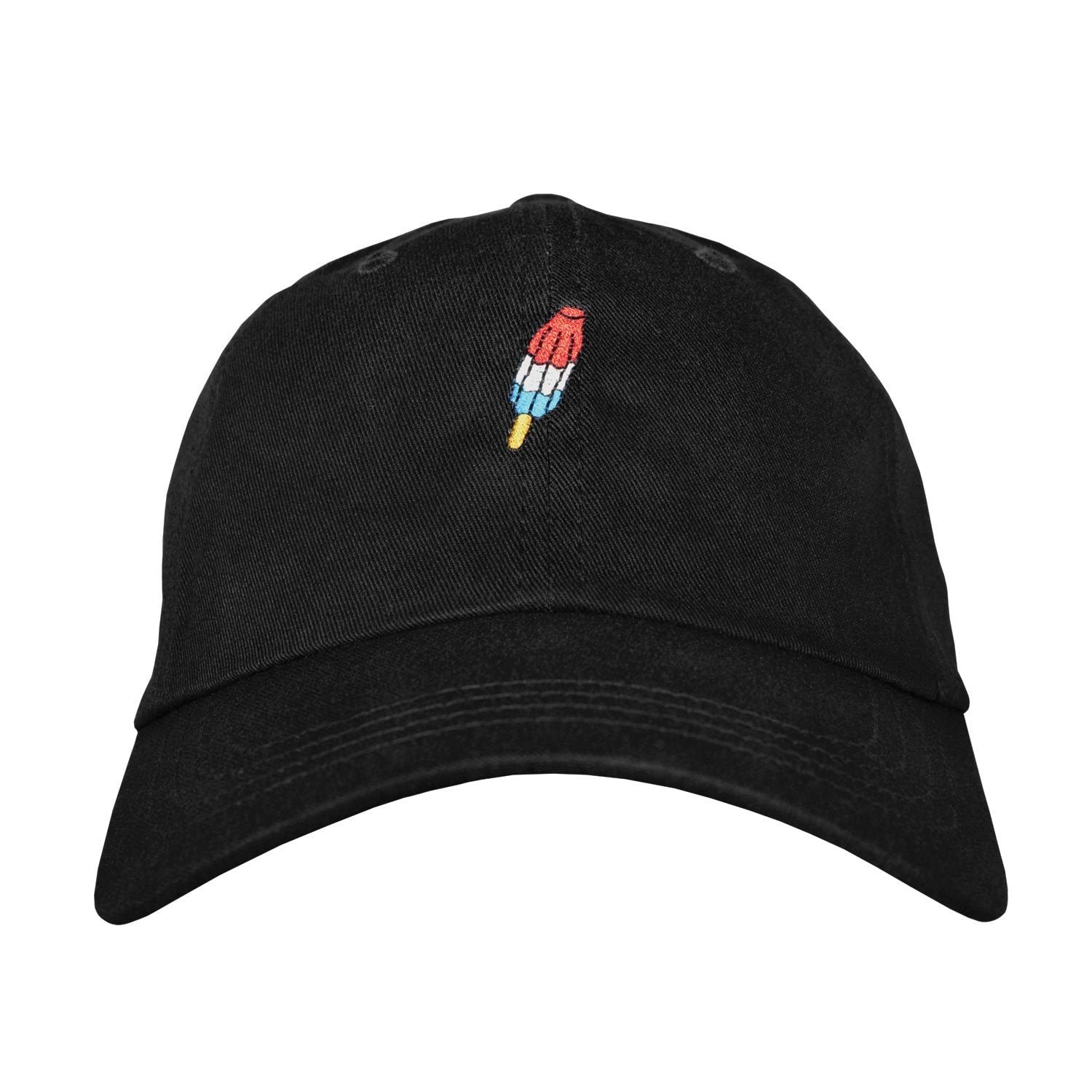 Rocket Pop Popsicle Dad Hat - Embroidered USA Made Cotton Twill Adjustable Cap