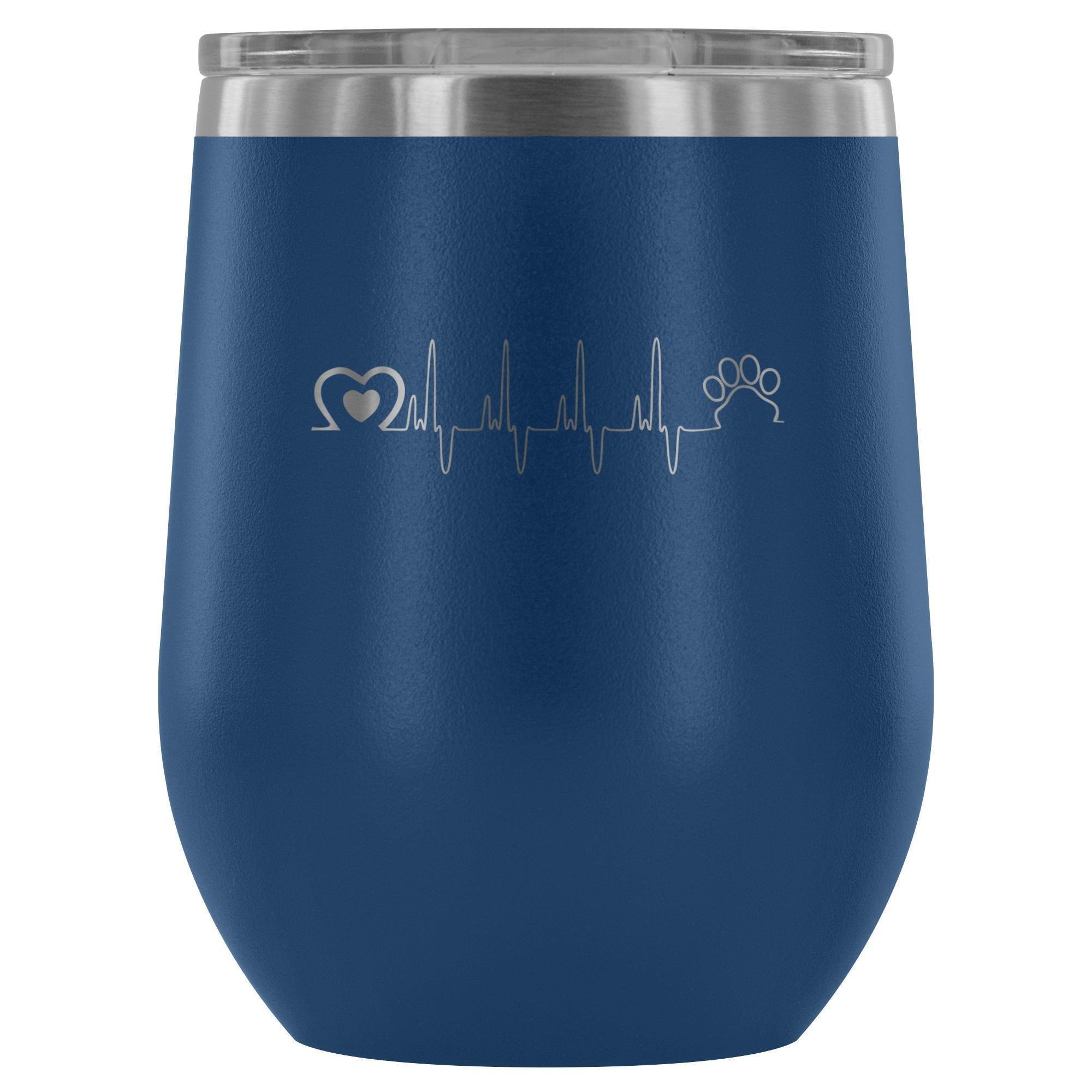 Animal Love Beat 12oz Stainless Steel Wine Tumbler