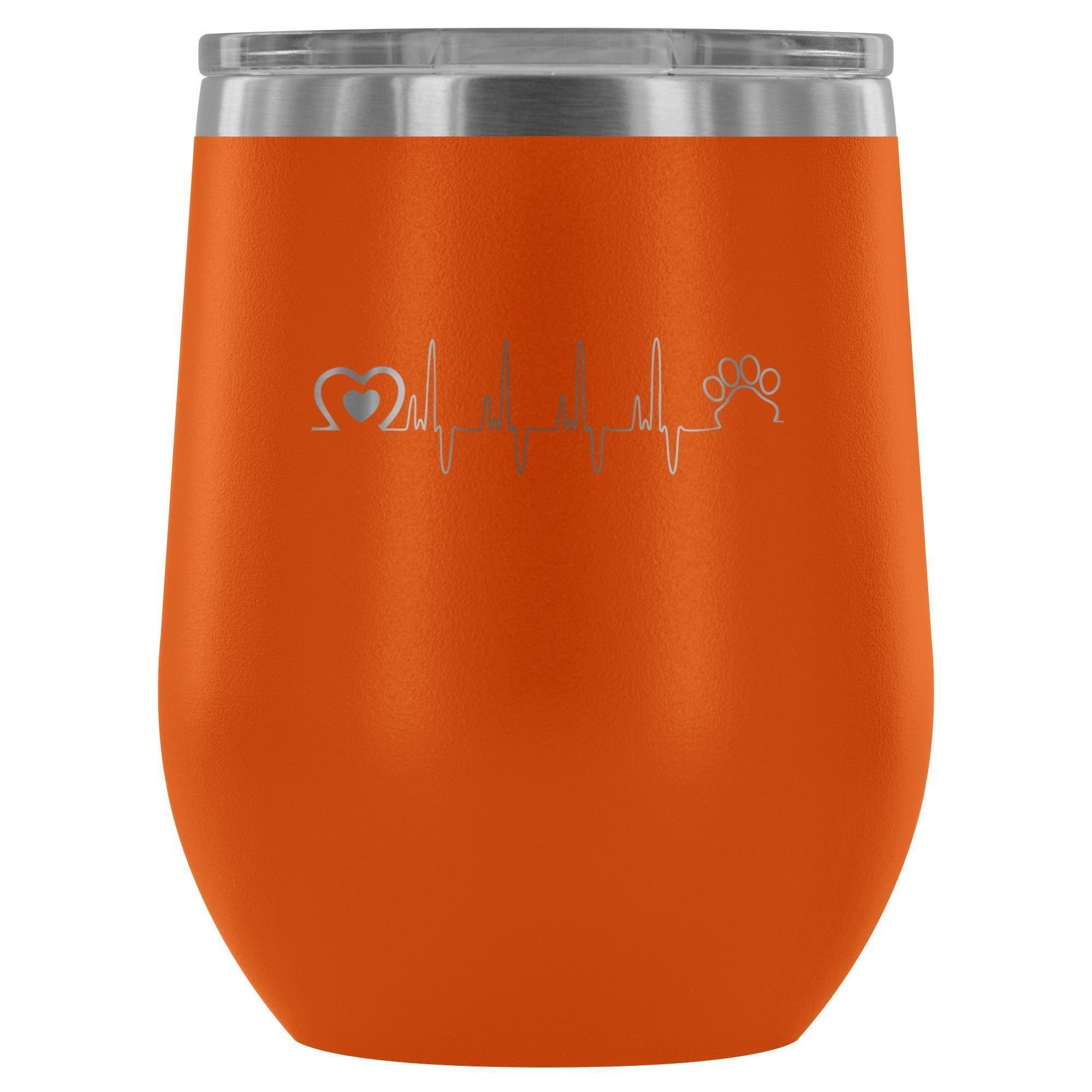 Animal Love Beat 12oz Stainless Steel Wine Tumbler