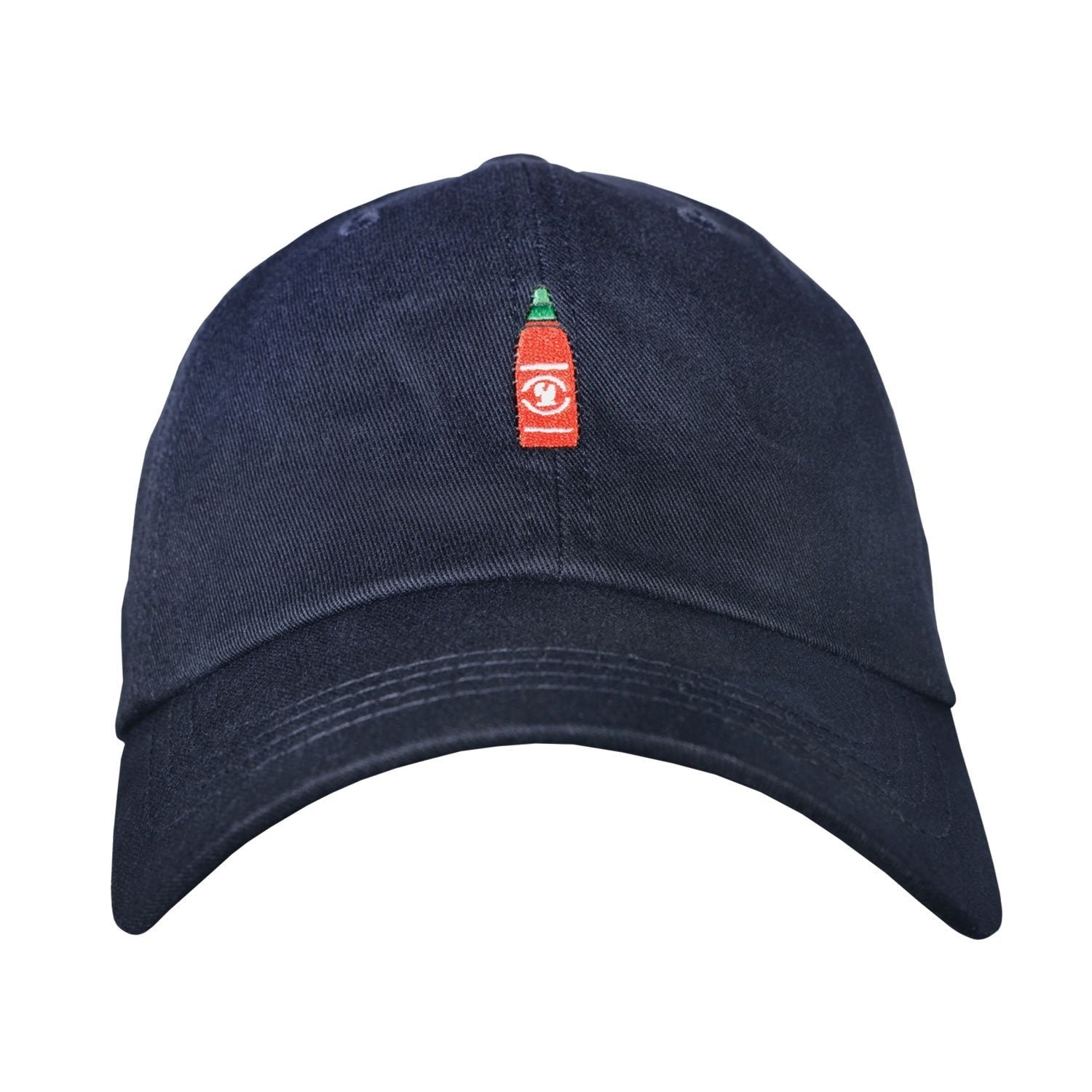 Hot Sauce Dad Hat Embroidered USA Made Unstructured Cotton Twill Adjustable