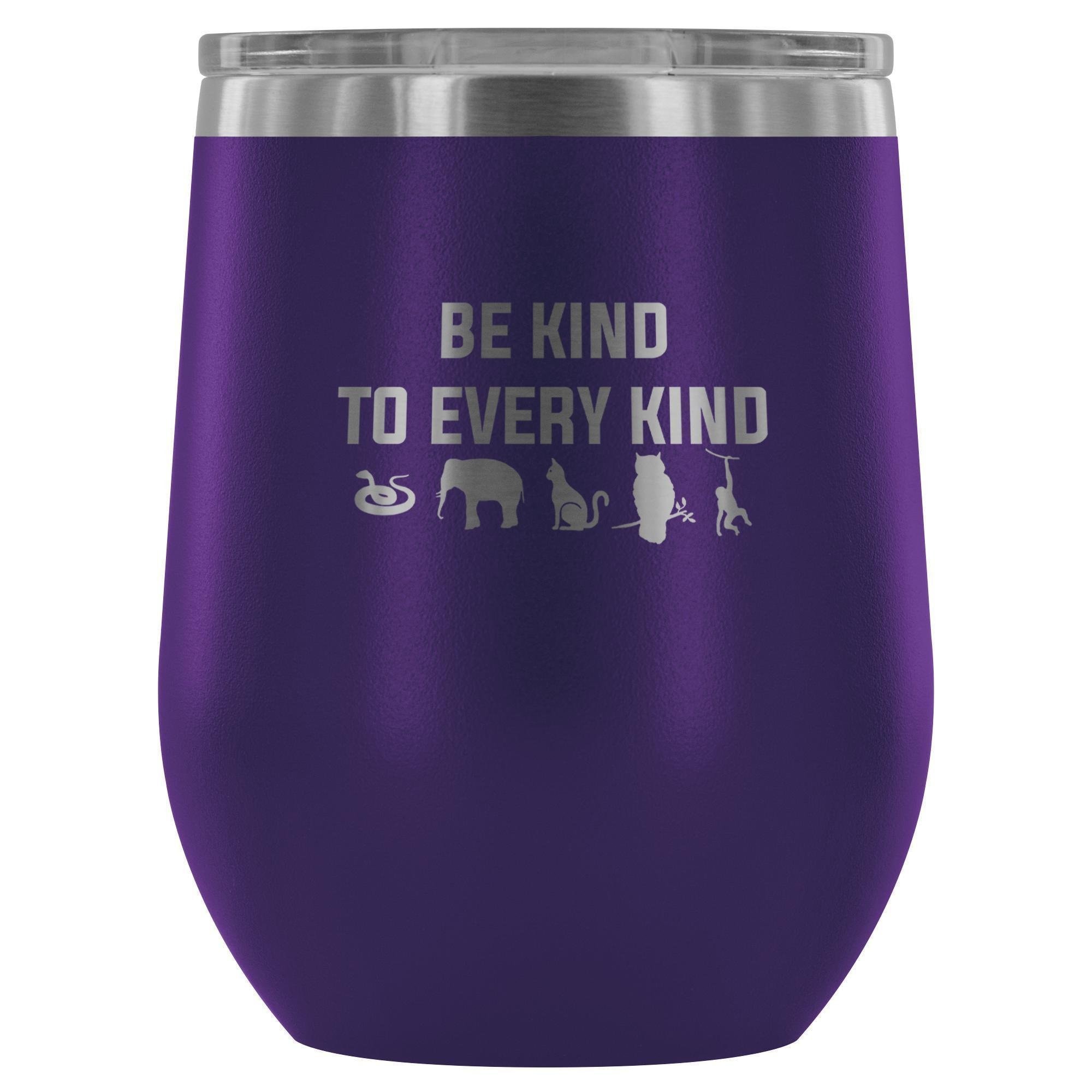 Be Kind to Every Kind Vet Tech 12oz Stainless Steel Wine Tumbler
