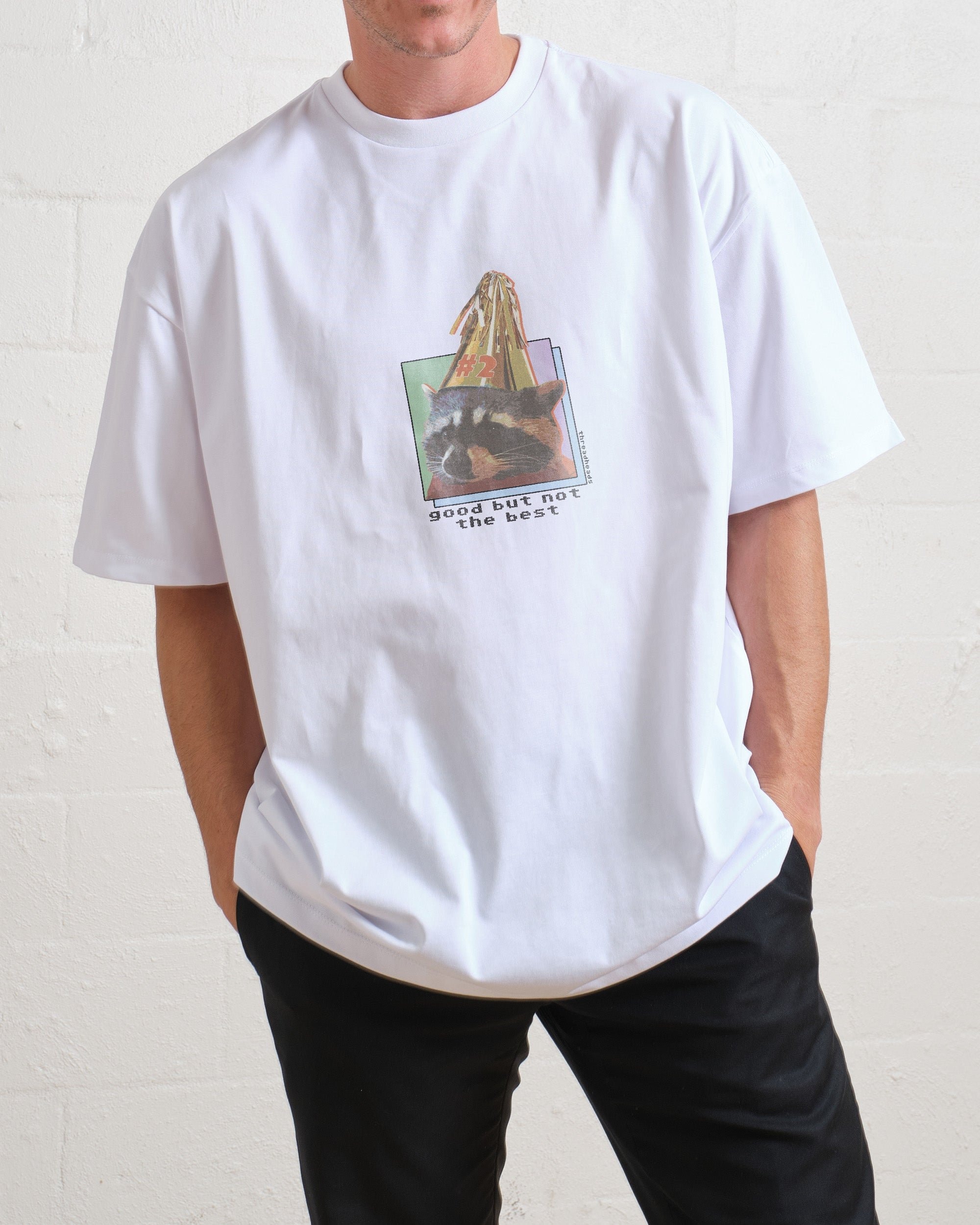 Threadheads Oversized Graphic Tee Unisex 90s Boxy Fit 275gsm Combed Cotton